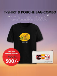 T-shirt & Pouche Bag Combo
