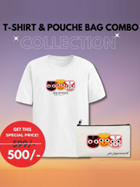 T-shirt & Pouche Bag Combo
