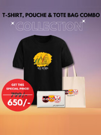 T-shirt, Pouche & Tote Bag Combo